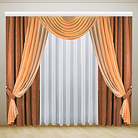 Шторы для гостиной и спальни Эвелина