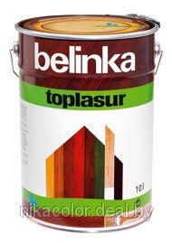 Пропитка по дереву  Belinka Toplasur 10+5л цвет белый