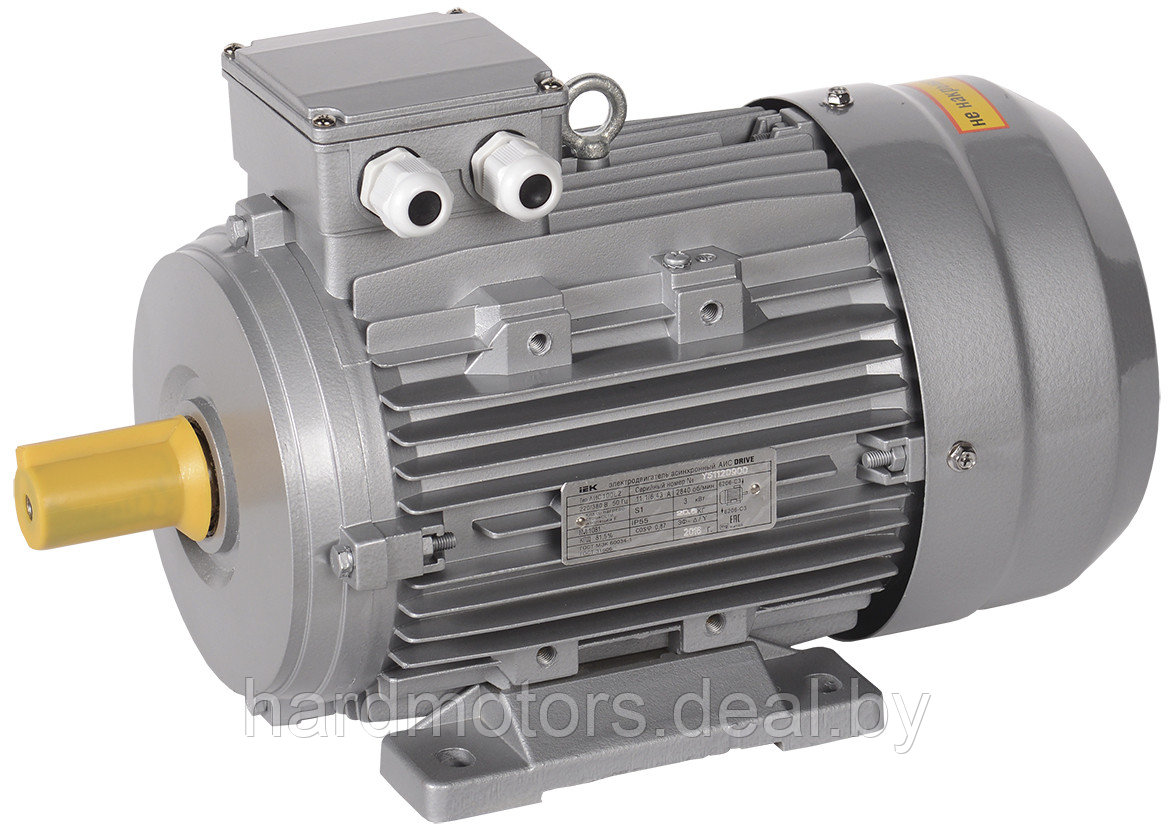 Общепромышленный электродвигатель АИР 63А6 0,18/1000 - фото 3 - id-p4337162