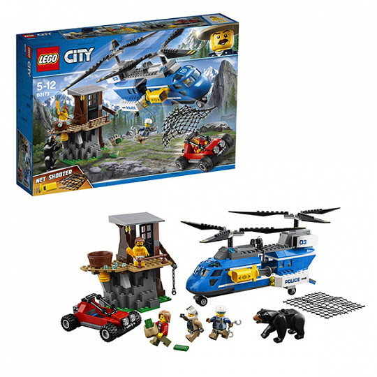 Конструктор Лего 60173 Погоня в горах Lego City, фото 1