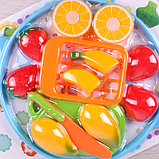 Набор Маленькая хозяюшка, фрукты и овощи на липучке, фото 2