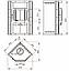 Печь-камин Мета-Бел Нева 6 кВт АОТ-6,0 угловая, фото 7