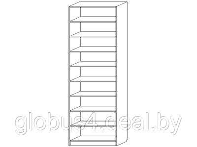 Стеллаж для газет