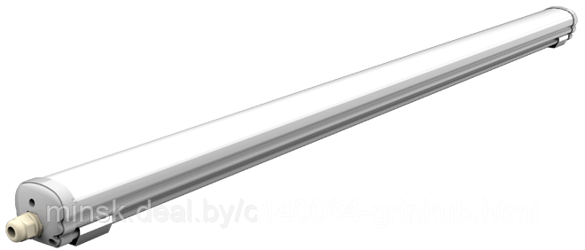 Светильник LED, Светодиодный светильник PWP-OS пылевлагозащищенный (ЛПС)  600-1200Х65Х58 4000 - 6500К,