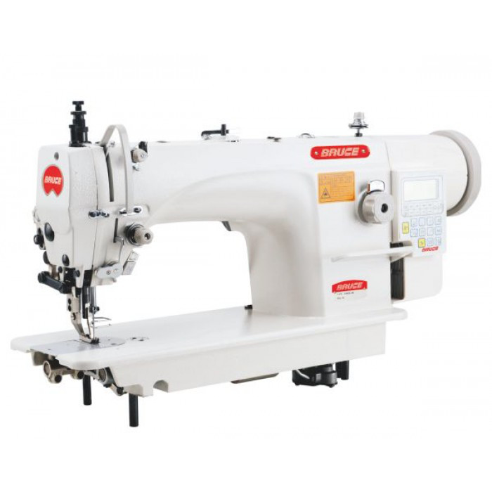Промышленная швейная машина BRUCE  6380 ВС-Q одноигольная стачивающая  для тяжелых материалов 