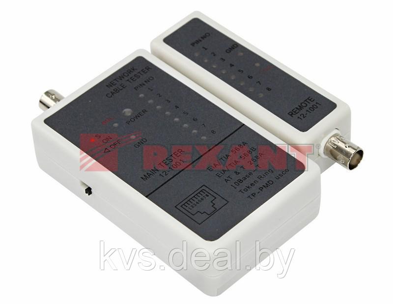 Тестер Кабеля RJ-45 + BNC (HT-C003) (TL-5248) REXANT - фото 1 - id-p72813722