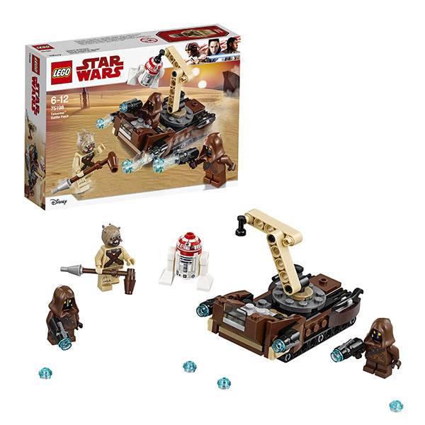 Lego Star Wars 75198 Лего Звездные Войны Боевой набор планеты Татуин - фото 1 - id-p72817668