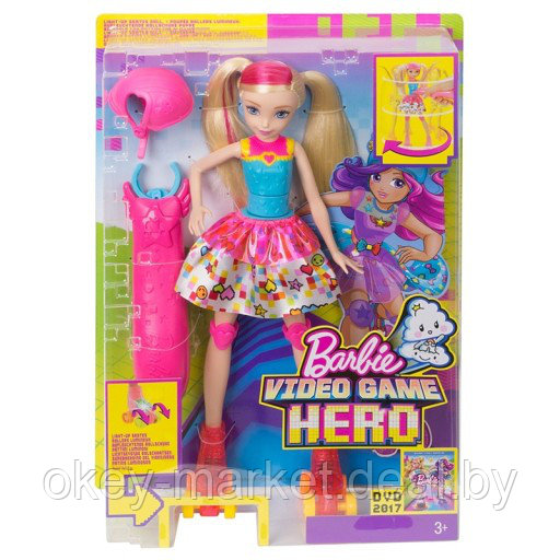 Кукла Barbie "Виртуальный мир" (на роликах, крутящаяся) DTW17 - фото 5 - id-p72874763