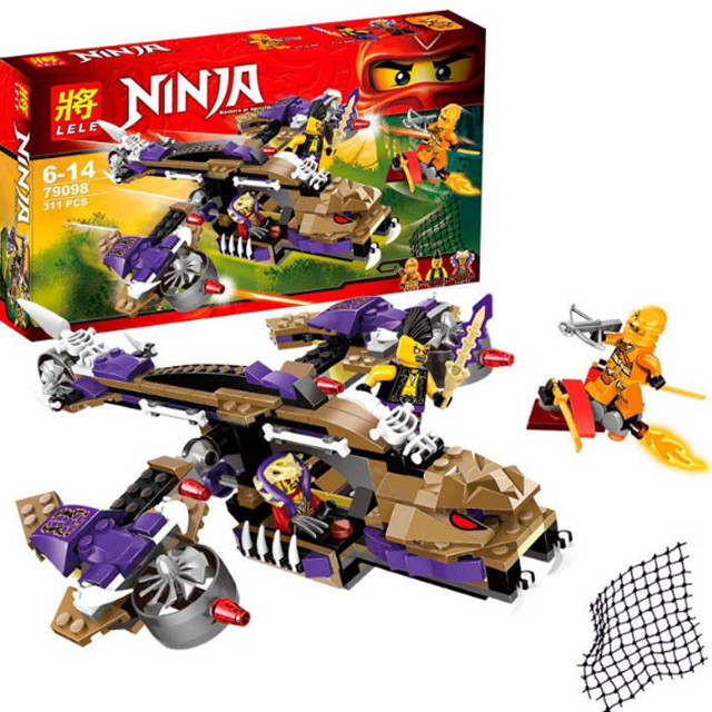 Конструктор Lele Ninja 79098 Вертолетная атака Анакондрай (аналог Lego  Ninjago 70746) 311 деталей: продажа, цена в Минске. Конструкторы от  "sevashop.by интернет-магазин детских игрушек и товаров" - 72879120