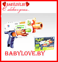 Детский игрушечный автомат Бластер Blaze Storm 7021 пистолет, детское оружие типа Nerf