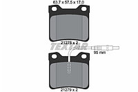 Textar 2127801 Колодки тормозные дисковые задние Peugeot 406/605/607