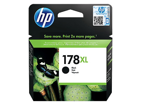 Картридж 178XL/ CN684HE (для HP DeskJet 3070/ Photosmart B109/ B209/ C410/ C5300/ D5460/ 5510/ 5520) чёрный