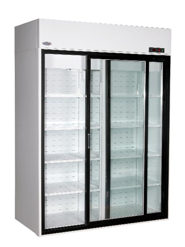 Шкаф холодильный Интэко-мастер СЛУЧЬ 1400 ШС (стеклянная дверь) - фото 2 - id-p69916588