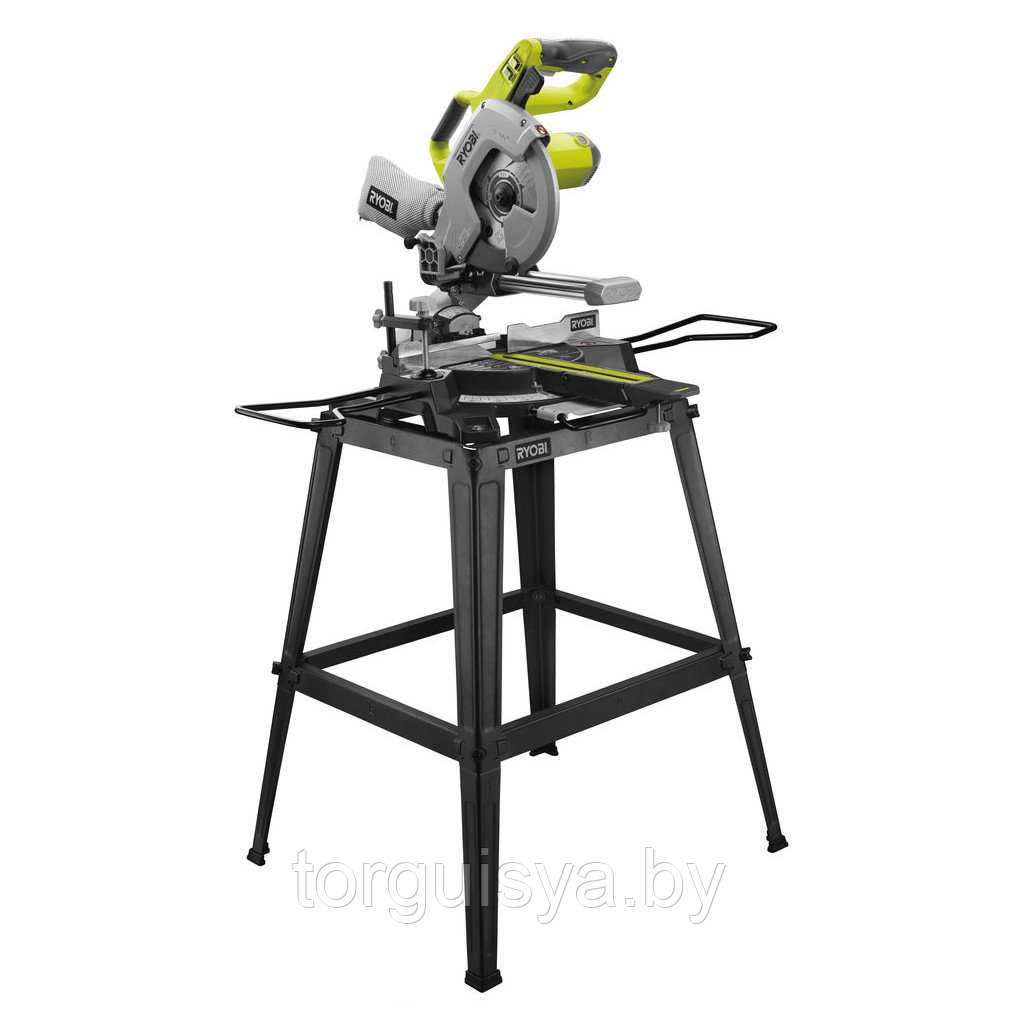 Пила торцовочная со станиной в комплекте Ryobi EMS216L-LSG - фото 1 - id-p72954583