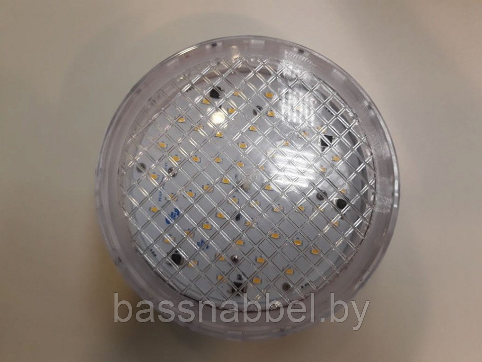 Лампа светодиодная SMD003 LED54 RGB-PAR56 17W 12V для бассейна, фото 1