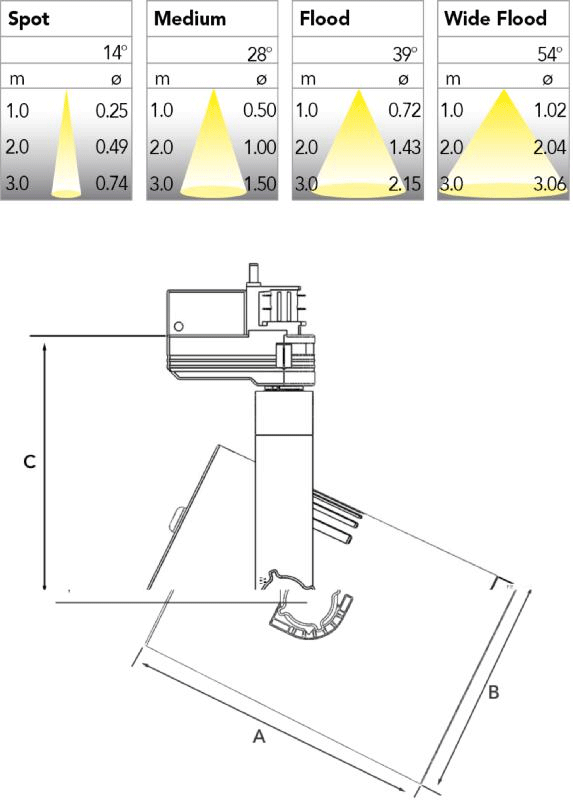 Светильник трековый Itab Tubix R COB 3000 - фото 4 - id-p69917021