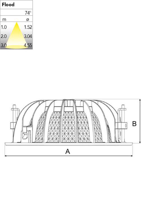 Светильник встраиваемый Itab Crown Led 3000 - фото 3 - id-p65030740