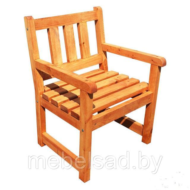 Кресло садовое из массива сосны "В Беседку" - фото 2 - id-p72959725