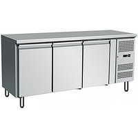 Стол с охлаждаемым шкафом COOLEQ GN3200TN с бортом