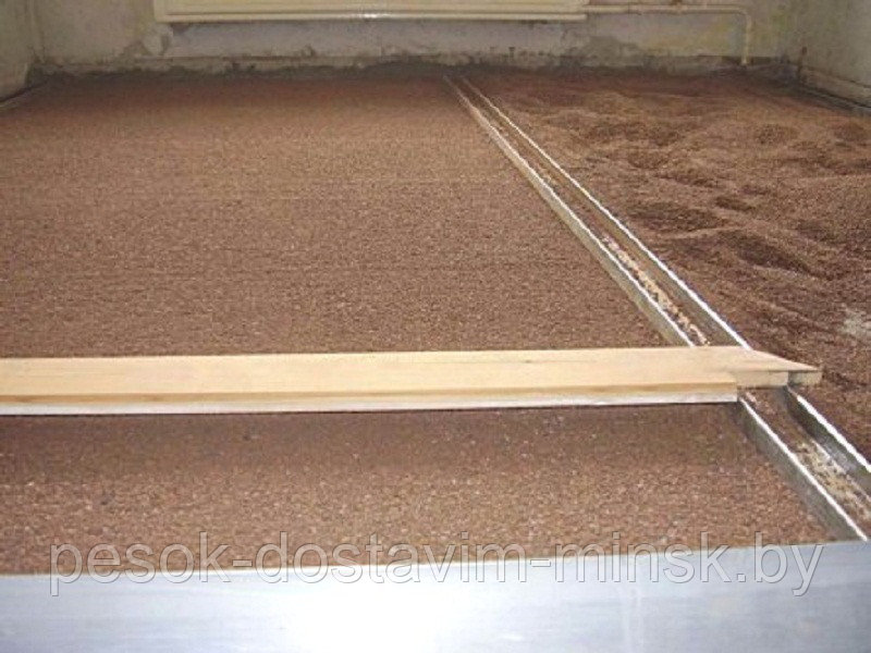 Купить песок для стяжки пола 10  20 тонн минск