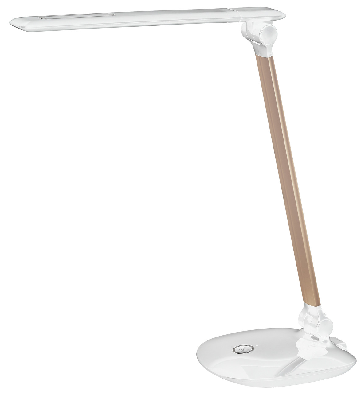Настольный светильник ЭРА NLED-456-10W-W-G белый с золотом - фото 1 - id-p72984759