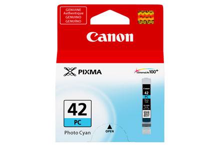 Картридж CLI-42PC/ 6388B001 (для Canon PIXMA PRO-100/ PRO-100S) фото-голубой