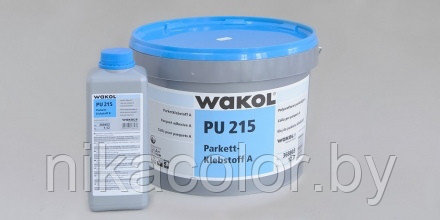 Wakol PU 215 клей для паркета двухкомпонентный полиуретановый 13.12 кг - фото 1 - id-p73040551