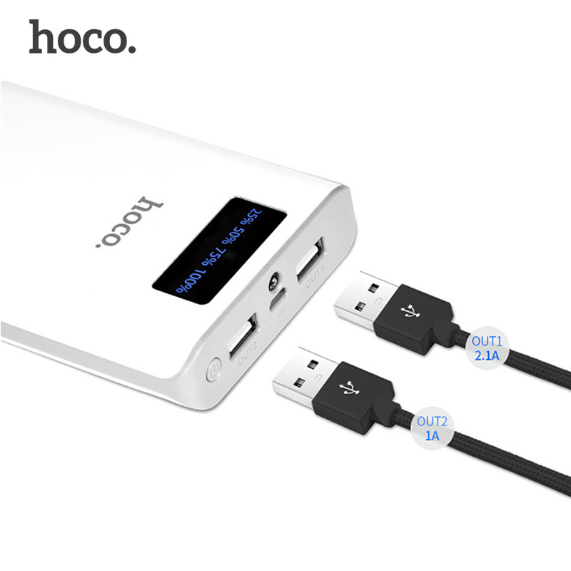 Мобильное зарядное устройство HOCO B3 15000 mAh - фото 2 - id-p73042482
