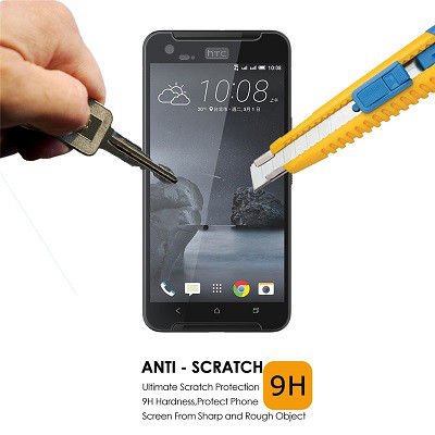 Противоударное защитное стекло Full Screen Cover 0.3 mm черное для HTC One X9 - фото 2 - id-p73072803