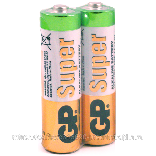 Батарейки GP Super LR6/2S AA - фото 1 - id-p73075503
