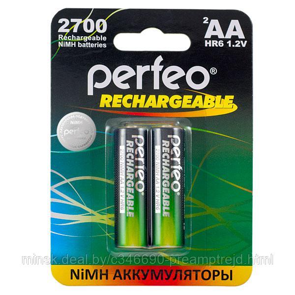 Аккумулятор PERFEO AA2700mAh/2BL - фото 1 - id-p73079985