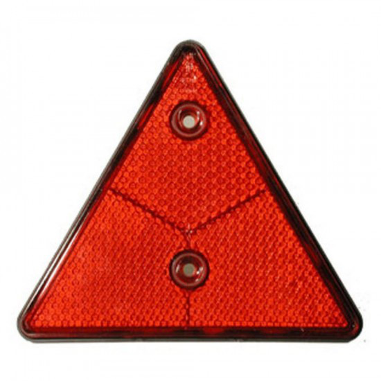 Катафот треугольный красный груз/авто, прицепы