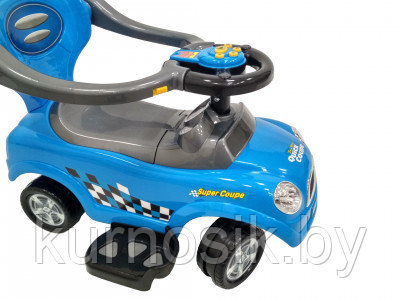 Детская автомобиль-каталка Chilok BO Quick Cup 321 Голубой - фото 3 - id-p73081467