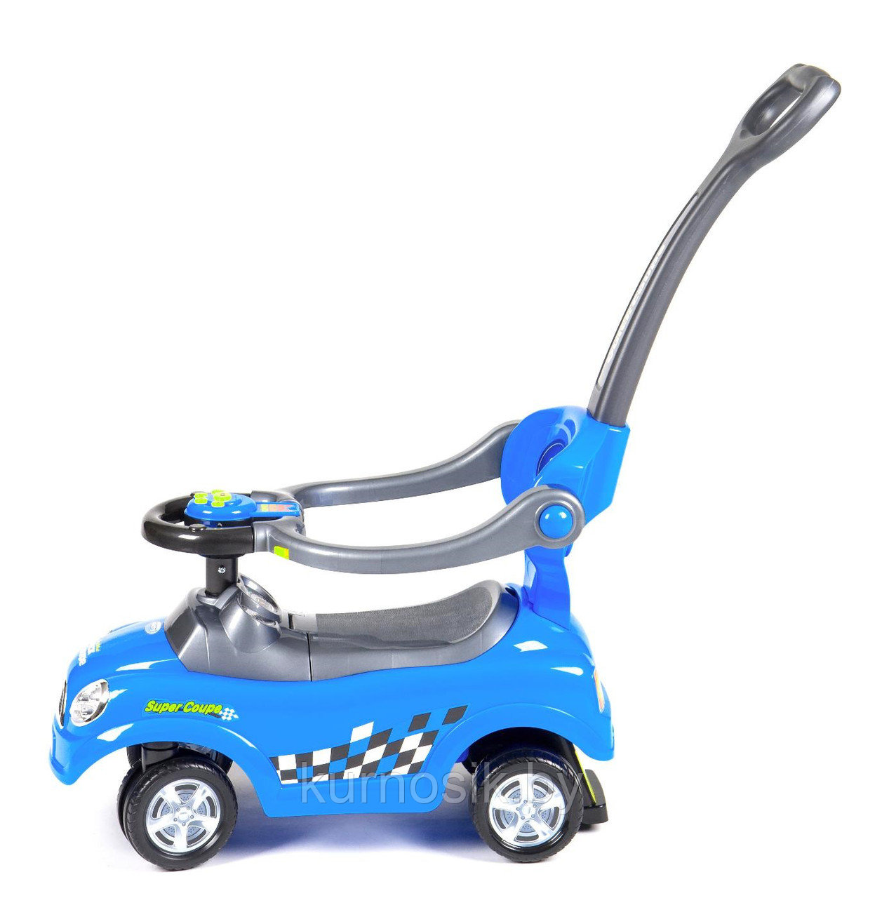 Детская автомобиль-каталка Chilok BO Quick Cup 321 Голубой - фото 5 - id-p73081467