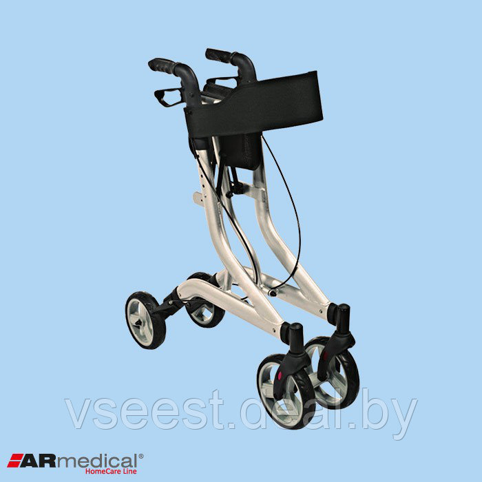 Роллатор 4-х колесный с сидением, DYNAMIC, AR-007, Armedical - фото 3 - id-p73083119