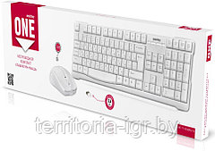 Беспроводной набор Клавиатура+мышь SBC-114348AG-W One Smartbuy