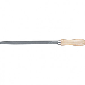 Напильник, 250 мм, трехгранный, деревянная ручка// СИБРТЕХ