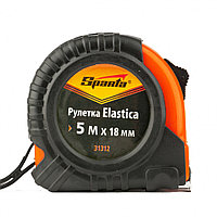 Рулетка Elastica, 5 м х 18 мм, обрезиненный корпус SPARTA