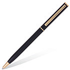 Ручка подарочная BRAUBERG бизнес-класса "Slim Black", черный