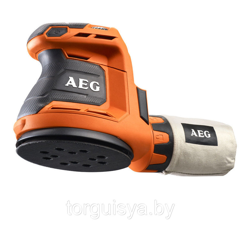 Аккумуляторная шлифмашина AEG BEX 18-125 - 0