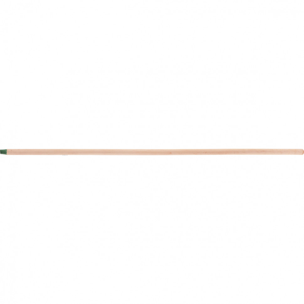 Черенок для щеток, пластиковая резьба, 25 х 1250 мм в/с// Россия