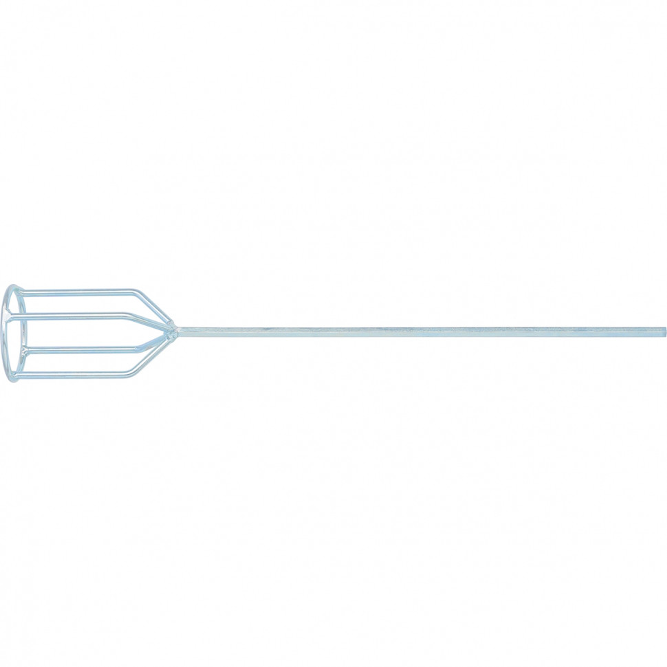 Миксер для гипсовых смесей, 80 х 530 мм, оцинкованный, шестигранный хвостовик 8 мм MATRIX