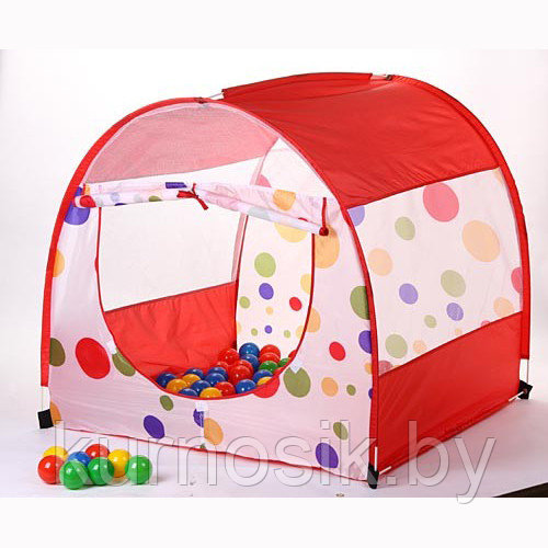 Игровая палатка с мячиками (100 шт) Calida "Арка" арт. 617 - фото 2 - id-p73112400