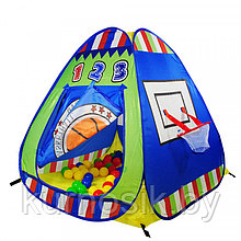Игровая палатка с мячиками (100 шт) Calida "Баскетбол" арт. 694