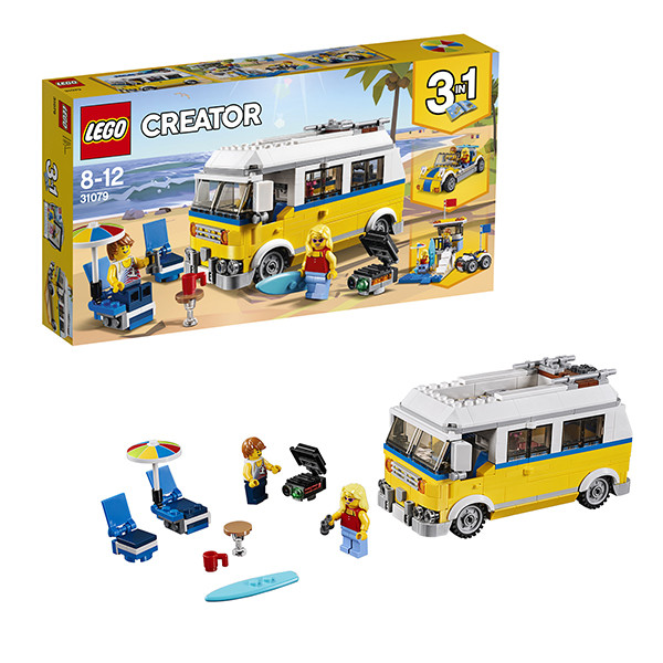 Конструктор Лего 31079 Фургон серферов Lego Creator 3-в-1