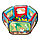 Игровая палатка с мячиками (100 шт) Calida "Приключения зверят" арт.703-1, фото 2