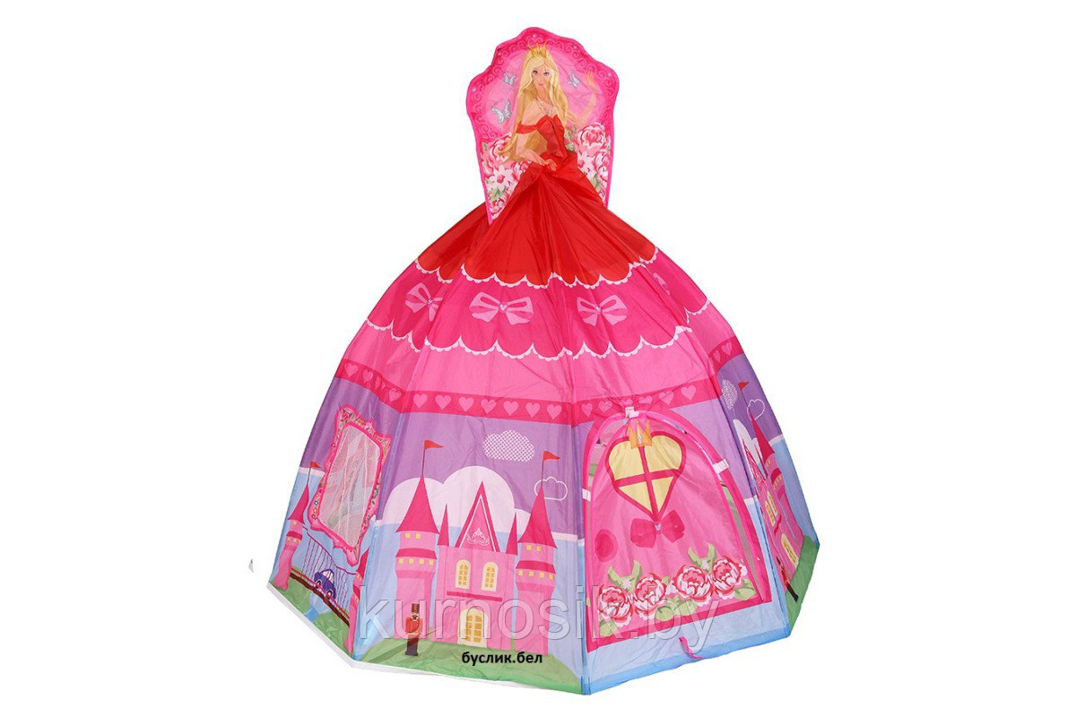 Игровая палатка с мячиками (100 шт) Calida "Принцесса" арт.710