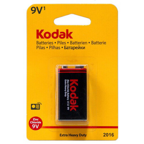 Элемент питания 6F22-1BL  Kodak  ( Крона )
