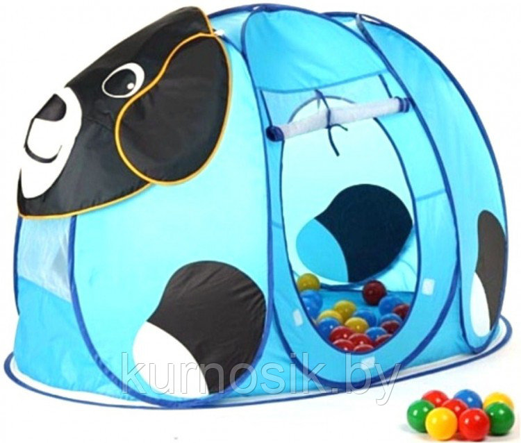 Игровая палатка с мячиками (100 шт) Calida "Собачка" арт.668 - фото 2 - id-p73115821