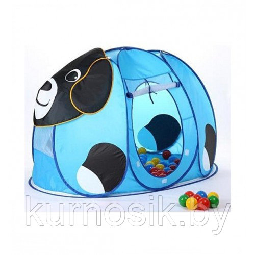 Игровая палатка с мячиками (100 шт) Calida "Собачка" арт.668 - фото 3 - id-p73115821
